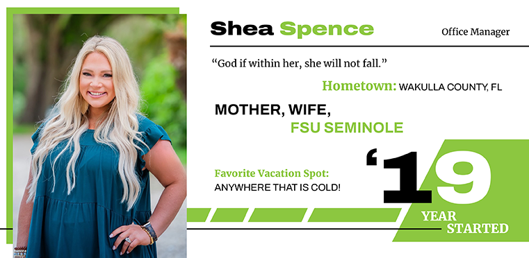 Shea Spence Bio